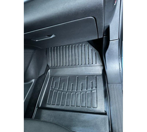 Гумові 3D килимки Opel Combo E (K9) 2018+ з підлокітником (Stingray)