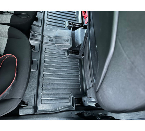 Гумові 3D килимки Opel Combo E (K9) 2018+ з підлокітником (Stingray)