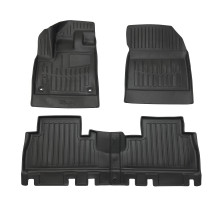 Гумові 3D килимки Fiat Doblo III (K9) 2022+ без підлокітника (Stingray)