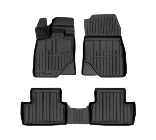 Гумові 3D килимки Peugeot 3008 (P64) 2024+ (Stingray)