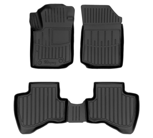 Гумові 3D килимки Citroen C1 (II) 2014-2022 (Stingray)