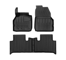 Гумові 3D килимки Renault Scenic II 2002-2009 (Stingray)