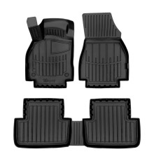 Гумові 3D килимки Renault Megane II 2002-2009 (Stingray)