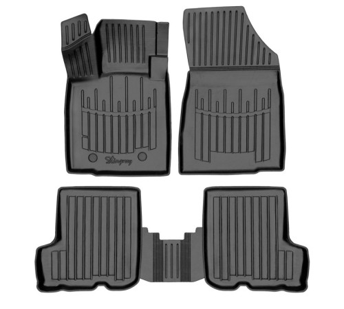Гумові 3D килимки Dacia Sandero Stepway I 2008-2012 (Stingray)