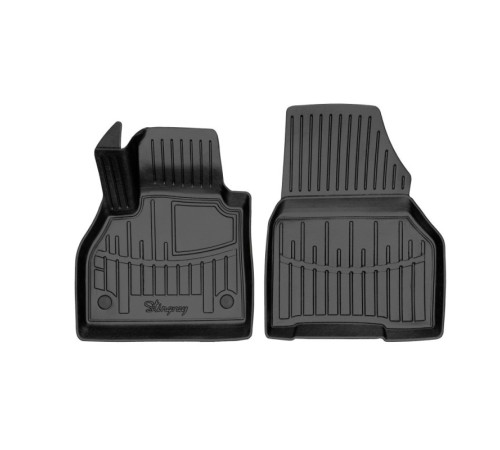 Гумові 3D килимки 1 ряд Renault Kangoo II 2008-2020 (Stingray)