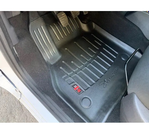 Гумові 3D килимки 1 ряд Renault Kangoo II 2008-2020 (Stingray)