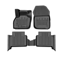 Резиновые 3D коврики Renault ZOE 2012-2018 (Stingray)