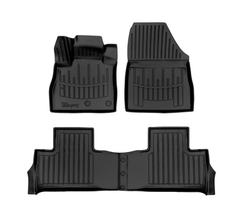 Гумові 3D килимки Renault Scenic IV 2016-2022 (Stingray)