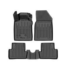 Гумові 3D килимки Renault Clio III 2005-2012 (Stingray)