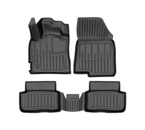 Гумові 3D килимки Renault Sandero Stepway 3 (Сomfort) 2020-2024 (Stingray)