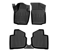 Гумові 3D килимки Skoda Rapid 2012-2023 (Stingray)
