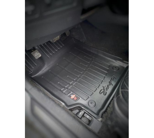Гумові 3D килимки Toyota Camry (XV40) 2006-2011 (Stingray)