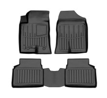 Гумові 3D килимки Toyota Avensis (T25) 2003-2009 (Stingray)