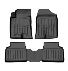 Гумові 3D килимки Toyota Avensis (T25) 2003-2009 (Stingray)