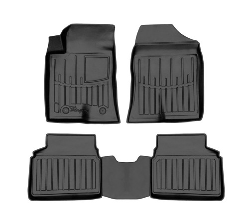 Гумові 3D килимки Toyota Avensis (T25) 2003-2009 (Stingray)
