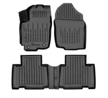 Гумові 3D килимки Toyota RAV4 (XA40) 2013-2018 (Stingray)