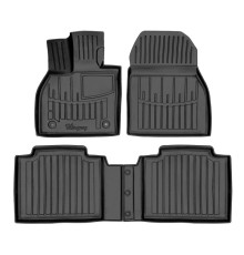 Гумові 3D килимки Toyota bZ4X (EA10) 2023+ (Stingray)