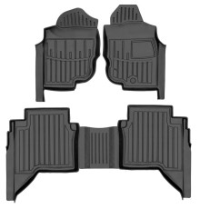 Гумові 3D килимки Toyota Hilux VII 2004-2015 праве кермо (Stingray)