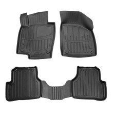 Гумові 3D килимки Volkswagen Passat CC 2008-2017 (Stingray)