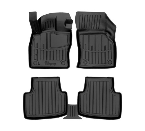 Гумові 3D килимки Volkswagen Passat B8 2014-2023 (Stingray)