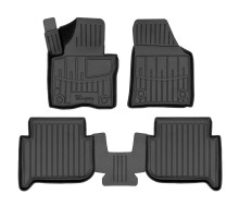 Гумові 3D килимки Volkswagen Touran I 2003-2015 (Stingray)