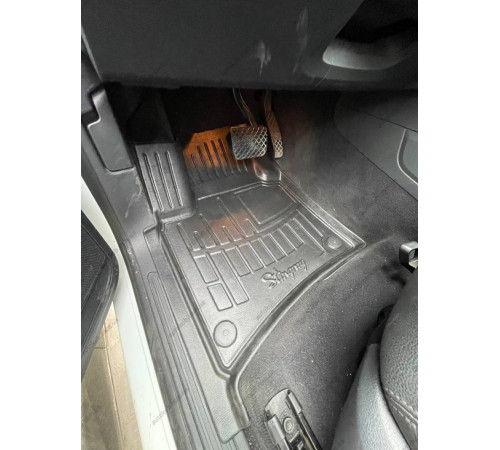 Гумові 3D килимки Porsche Cayenne (92A) 2010-2017 (Stingray)