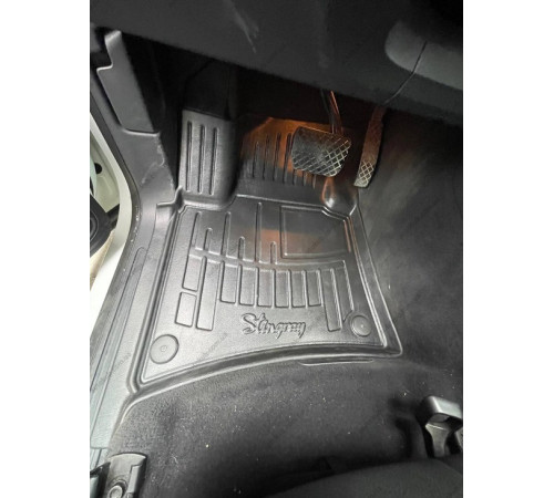 Гумові 3D килимки Porsche Cayenne (92A) 2010-2017 (Stingray)