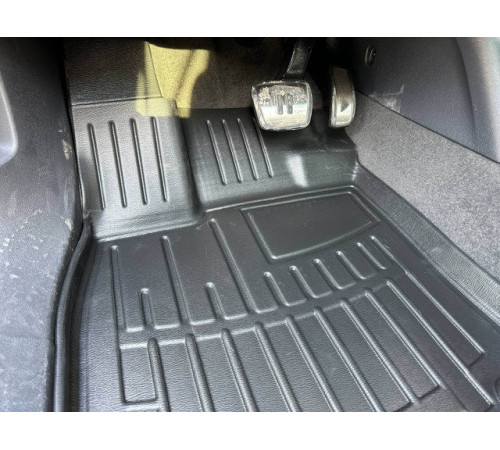 Гумові 3D килимки Skoda Enyaq IV 2021+ (Stingray)
