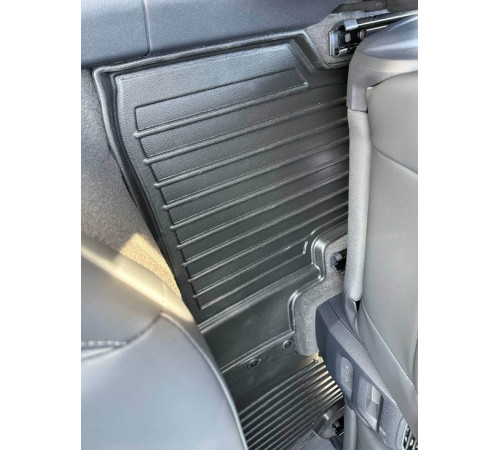 Гумові 3D килимки Skoda Enyaq IV 2021+ (Stingray)