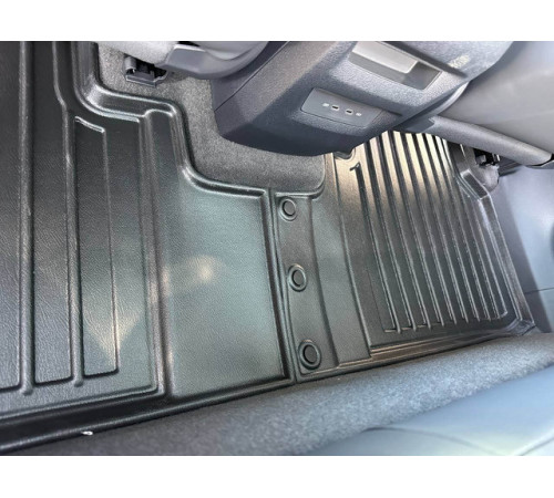 Гумові 3D килимки Skoda Enyaq IV 2021+ (Stingray)