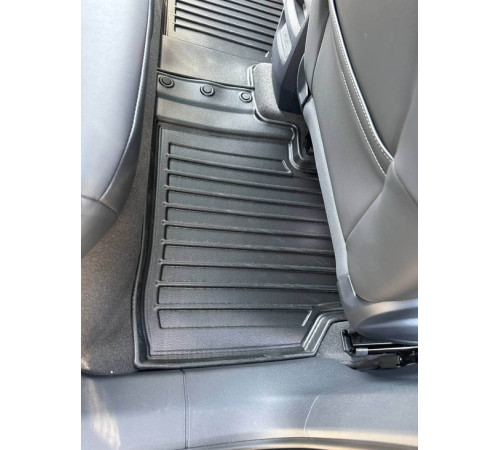 Гумові 3D килимки Skoda Enyaq IV 2021+ (Stingray)