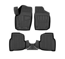 Гумові 3D килимки Volkswagen Polo Sedan 2010+ (Stingray)