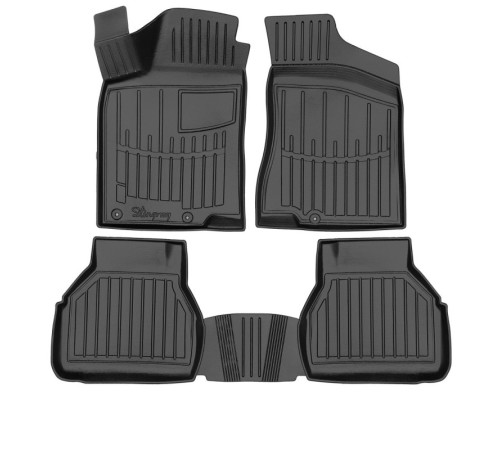 Гумові 3D килимки Volkswagen Passat B4 1993-1996 (Stingray)