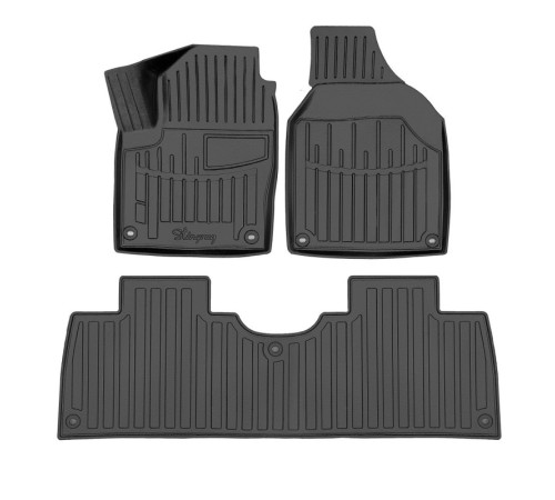 Резиновые 3D коврики Seat Alhambra I (7M) 1996-2010 (Stingray)