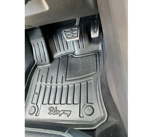 Гумові 3D килимки Volkswagen Tiguan Allspace 2016+ (Stingray)