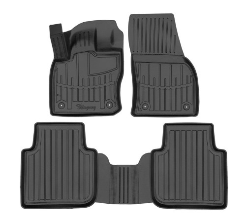 Гумові 3D килимки Volkswagen Tiguan Allspace 2016+ (Stingray)