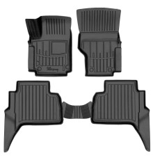Гумові 3D килимки Volkswagen Amarok I 2010-2022 (Stingray)