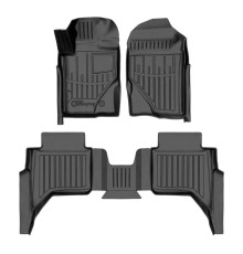 Гумові 3D килимки Volkswagen Amarok II 2022+ (Stingray)