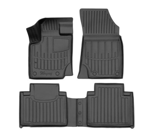 Гумові 3D килимки Geely Atlas Pro 2021+ (Stingray)