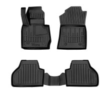 Резиновые 3D коврики BMW X4 (F26) 2014-2018 (Stingray)