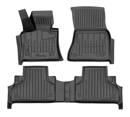 Гумові 3D килимки BMW X5 (F15) 2013-2018 (Stingray)