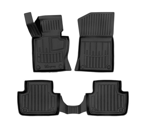 Гумові 3D килимки BMW X3 (E83) 2004-2010 (Stingray)