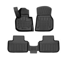 Резиновые 3D коврики BMW X3 (G08) 2021-2024 (Stingray)
