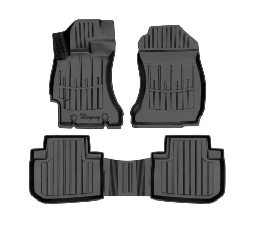 Гумові 3D килимки Subaru Forester (SJ) 2012-2018 (Stingray)
