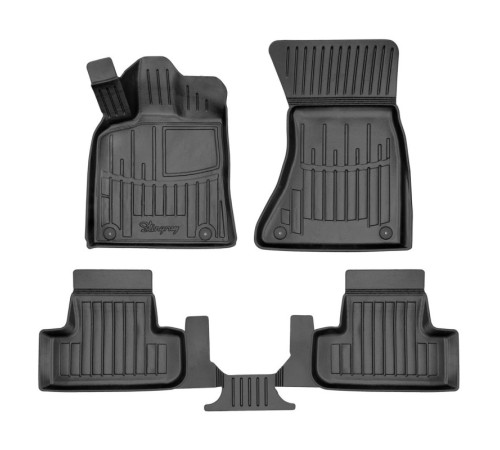 Гумові 3D килимки Audi Q5 (8R) 2008-2016 (Stingray)