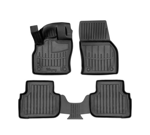 Гумові 3D килимки Audi Q3 (F3) 2019-2025 (Stingray)
