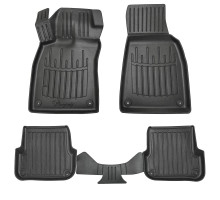 Гумові 3D килимки Audi A6 (C6) 2004-2006 (Stingray)