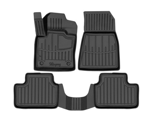 Гумові 3D килимки Volvo C40 Recharge 2021+ (Stingray)