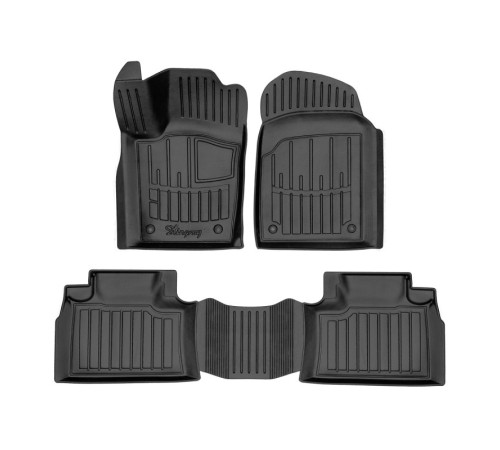 Резиновые 3D коврики Jeep Grand Cherokee IV WK2 2010-2021 (Stingray)