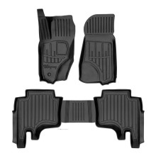 Гумові 3D килимки Jeep Grand Cherokee III WK 2005-2010 (Stingray)